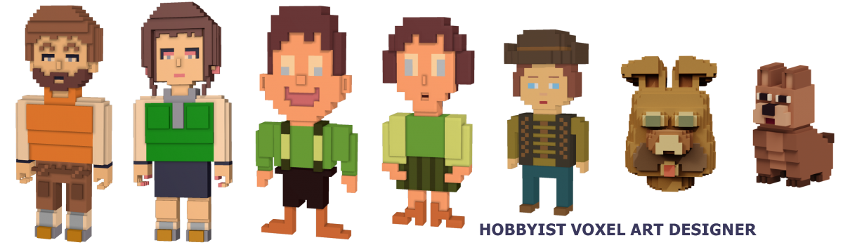 Hobbyist Voxel Art Designer